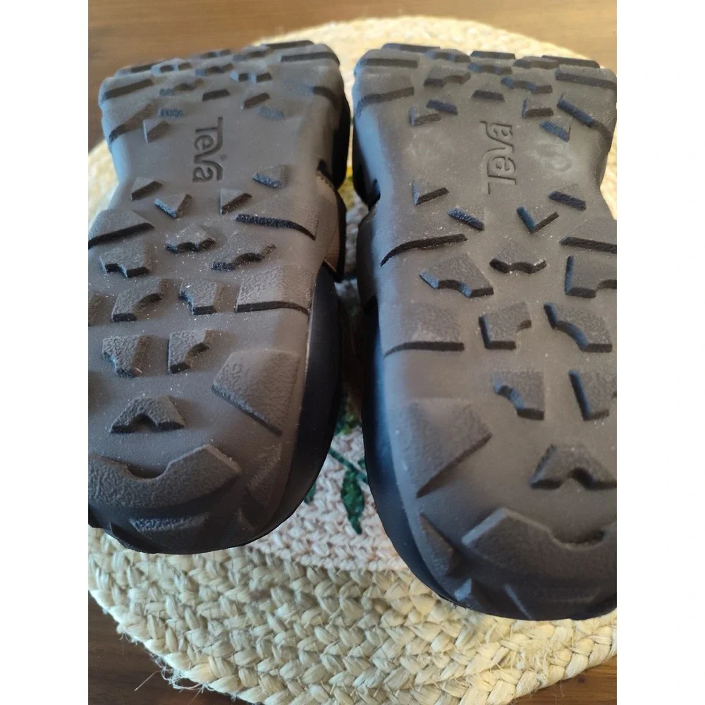 Teva Mens Omnium Drift Closed Toe Water Sandals Brown Black 1118941 Size 8